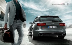 Desktop wallpaper. Audi RS 6 Avant 2013. ID:39465