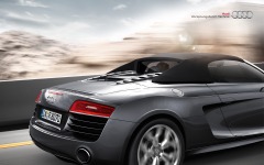 Desktop image. Audi R8 Spyder 2013. ID:39423