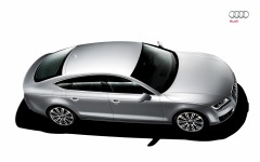 Desktop wallpaper. Audi A7 Sportback 2013. ID:39128