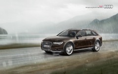 Desktop wallpaper. Audi A6 allroad quattro 2013. ID:39097