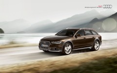Desktop wallpaper. Audi A6 allroad quattro 2013. ID:39098
