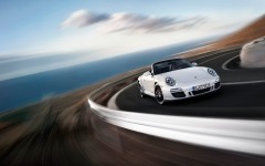 Desktop wallpaper. Porsche 911 Carrera GTS Cabriolet 2012. ID:27014