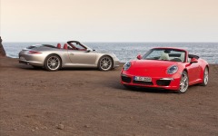 Desktop image. Porsche 911 Carrera Cabriolet 2012. ID:20393