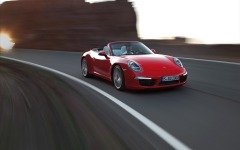 Desktop wallpaper. Porsche 911 Carrera Cabriolet 2012. ID:20398