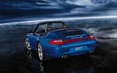 Desktop wallpaper. Porsche 911 Carrera 4S Cabriolet 2012. ID:26994