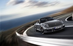 Desktop wallpaper. Porsche 911 Carrera 4 GTS Cabriolet 2012. ID:26982