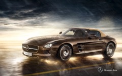 Desktop image. Mercedes-Benz SLS-Class AMG Roadster 2013. ID:39880