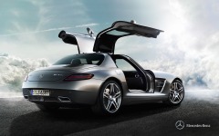 Desktop wallpaper. Mercedes-Benz SLS-Class AMG 2013. ID:39867