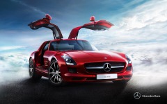 Desktop image. Mercedes-Benz SLS-Class AMG 2013. ID:39872