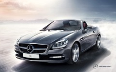 Desktop wallpaper. Mercedes-Benz SLK-Class 2013. ID:39860