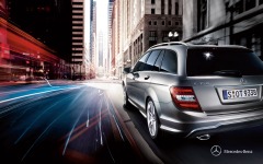 Desktop wallpaper. Mercedes-Benz C-Class Estate 2013. ID:39743