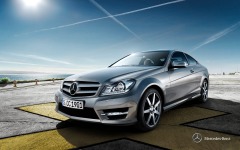 Desktop wallpaper. Mercedes-Benz C-Class Coupe 2013. ID:39737