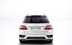 Desktop image. Mercedes-Benz ML 63 AMG 2012. ID:20260