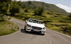 Desktop image. Mercedes-Benz SLK 55 AMG 2012. ID:17729