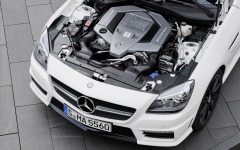Desktop wallpaper. Mercedes-Benz SLK 55 AMG 2012. ID:17734