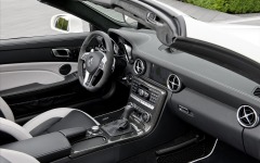 Desktop wallpaper. Mercedes-Benz SLK 55 AMG 2012. ID:17735