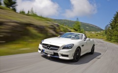 Desktop image. Mercedes-Benz SLK 55 AMG 2012. ID:17737