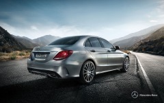 Desktop wallpaper. Mercedes-Benz C-Class 2015. ID:58366