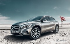 Desktop image. Mercedes-Benz GLA-Class 2015. ID:58490