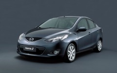 Desktop wallpaper. Mazda 2 Sedan. ID:18386