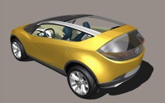 Desktop image. Mazda Hakaze Concept 2007. ID:18376
