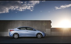 Desktop wallpaper. Hyundai Elantra 2011. ID:9695