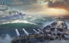 Desktop wallpaper. World of Warships. ID:49446