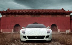 Desktop wallpaper. Ferrari 599 GTB Fiorano. ID:16849