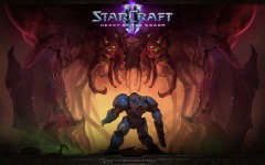 Desktop image. StarCraft 2: Heart of the Swarm. ID:49615