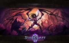 Desktop image. StarCraft 2: Heart of the Swarm. ID:49616