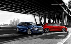 Desktop wallpaper. Audi S3 Sportback 2015. ID:50194