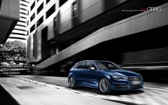 Desktop wallpaper. Audi S3 Sportback 2015. ID:50200