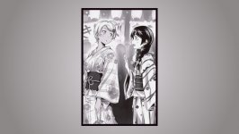 Desktop wallpaper. Mito Ikumi & Megumi Tadokoro