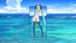 Desktop wallpaper. Hatsune Miku