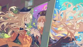 Desktop wallpaper. Junko & Matara Okina