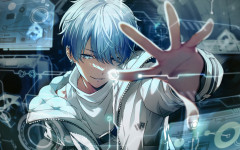 Desktop wallpaper. Aoyagi Touya