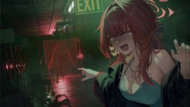 Desktop wallpaper. Aru Rikuhachima