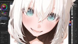 Desktop wallpaper. Shirakami Fubuki