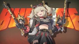 Desktop wallpaper. Burnice White