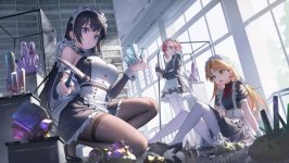 Desktop wallpaper. Ruri no Houseki