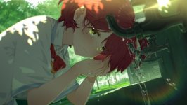 Desktop wallpaper. Chika Komari