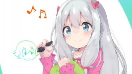 Desktop wallpaper. Sagiri Izumi