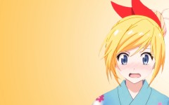 Desktop wallpaper. Nisekoi - Chitoge Kirisaki