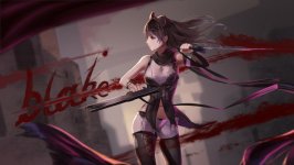 Desktop wallpaper. Blake Belladonna