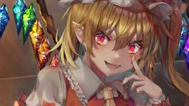 Desktop wallpaper. Flandre Scarlet