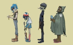 Desktop wallpaper. Gorillaz. ID:50954