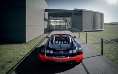 Desktop wallpaper. Bugatti Veyron 16.4 Grand Sport Vitesse Spetial Edition Black & Red 2012. ID:53606