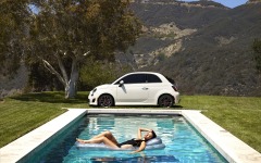 Desktop wallpaper. Fiat 500C GQ Edition 2014. ID:54782