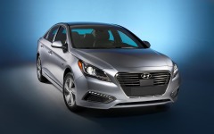 Desktop wallpaper. Hyundai Sonata Plug-In Hybrid 2016. ID:55745