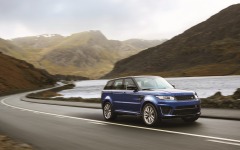 Desktop image. Land Rover Range Rover Sport SVR 2015. ID:57589
